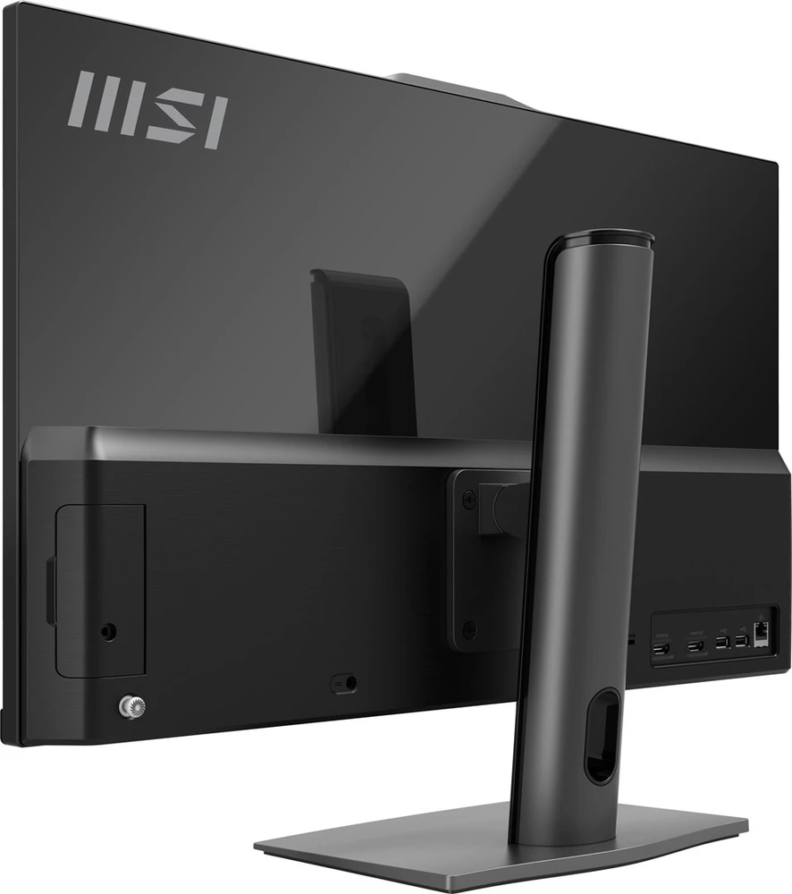 Stacionarus kompiuteris MSI Modern AM272P 1M-855EU Intel Core 5 120U 68.6 cm (27") 1920 x 1080 pikselių All-in-One PC 16 GB DDR5-SDRAM 512 GB SSD Windows 11 Pro Wi-Fi 6E (802.11ax) Juodas