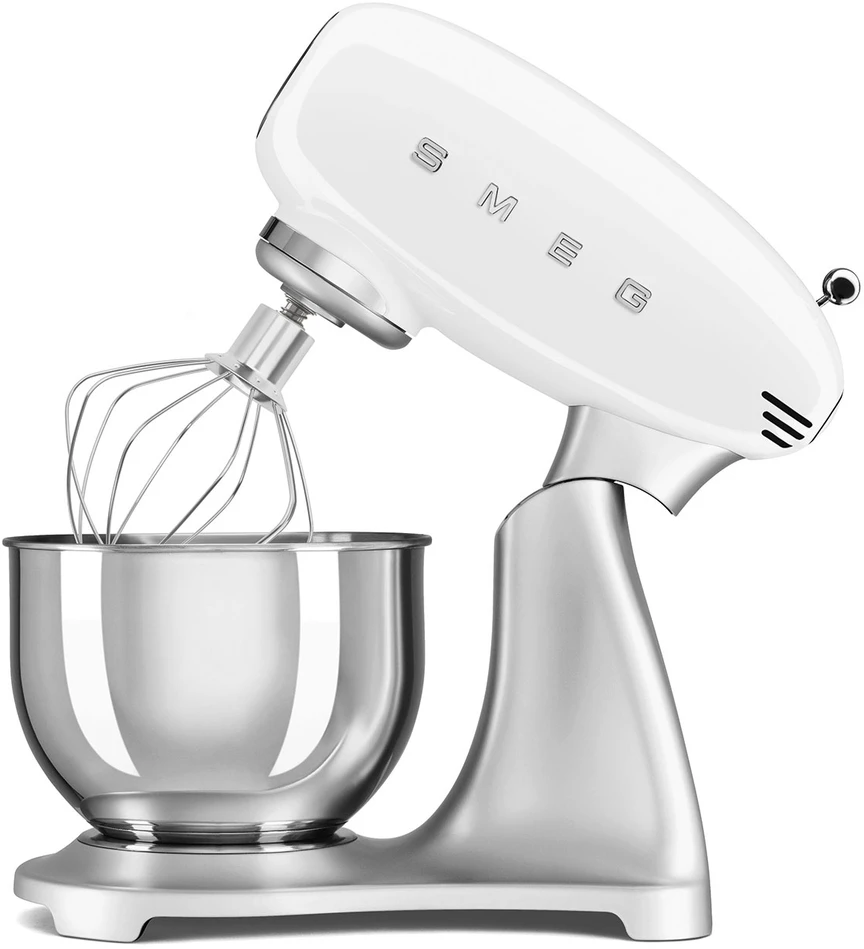 Virtuvinis kombainas Stacionarus maišytuvas - Smeg SMF04WHEU 800 W Nerūdijančiojo Plieno Dubuo 405 × 221 × 378 mm 220–240 V Baltas