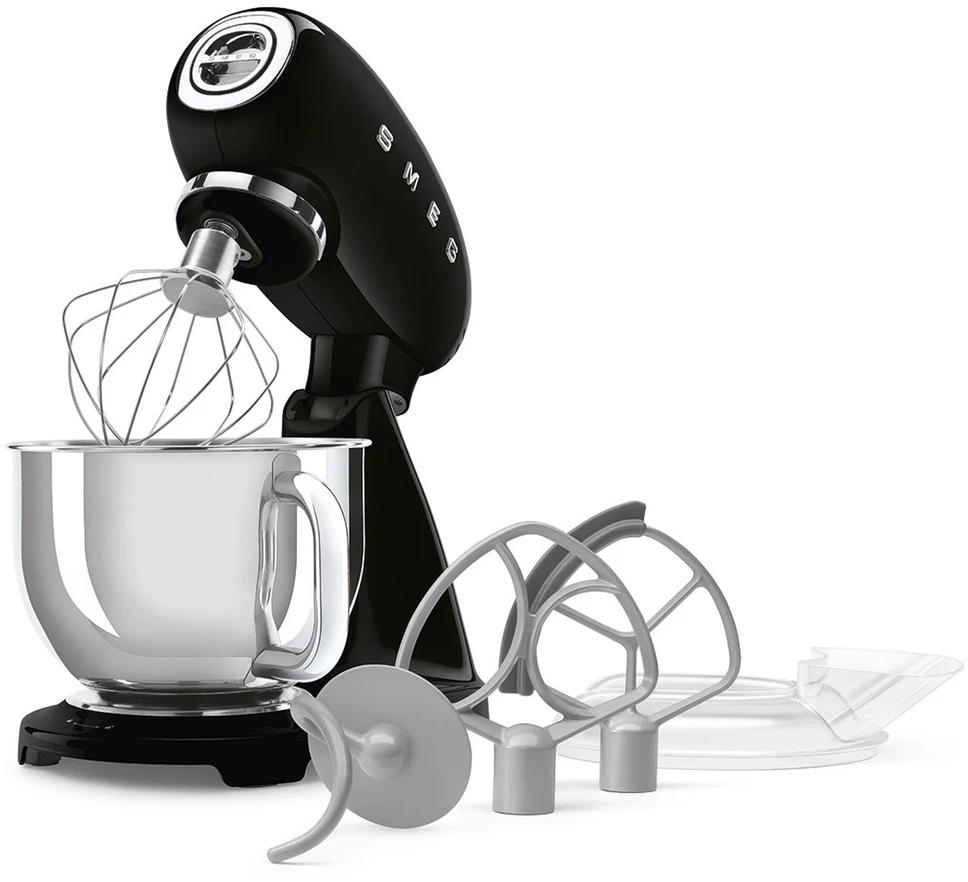 Smeg SMF05BLEU mixer Stand mixer 1000 W Juodas