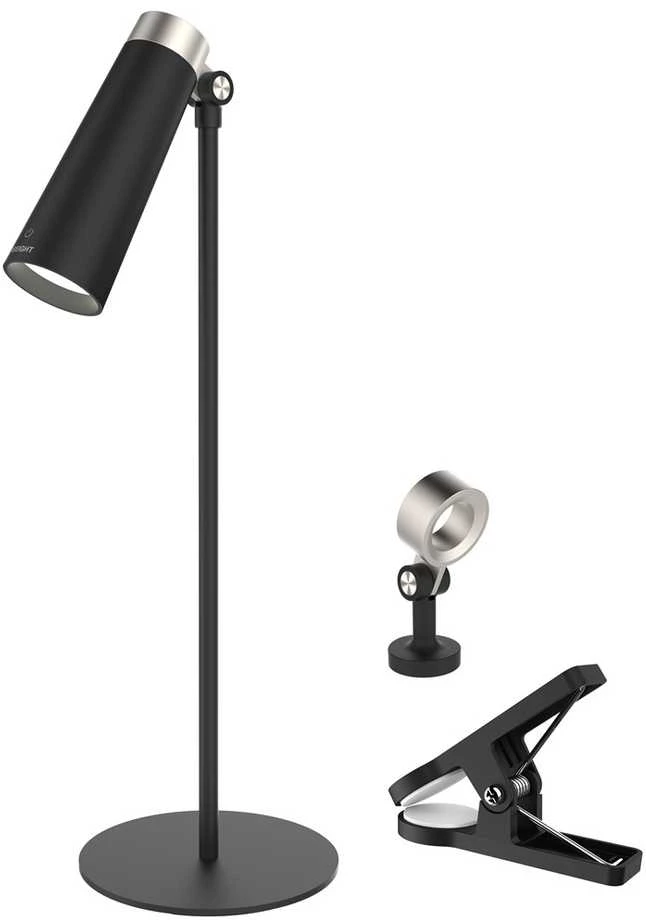 Yeelight 4-in-1 Rechargeable Desk Lamp, Juodas - stalinis šviestuvas