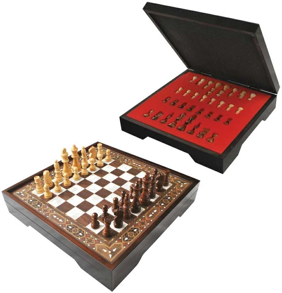 Star Vip Chess Set Pearl L Dydžio Šachmatų Rinkinys
