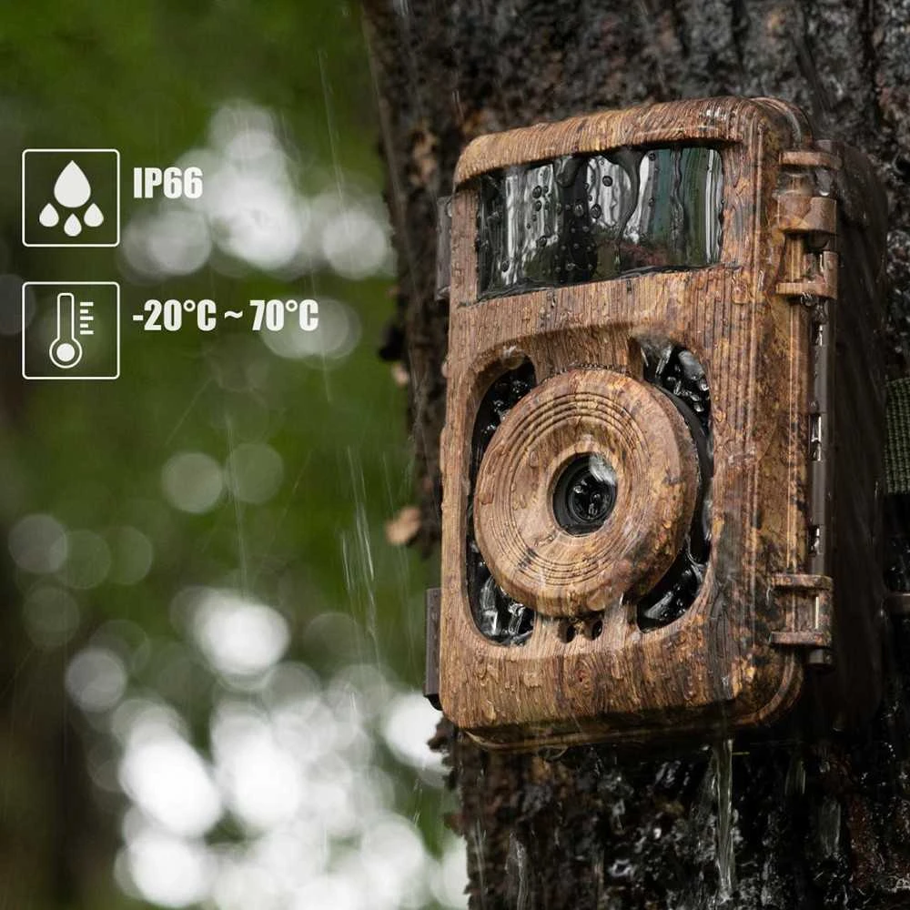 Stebėjimo Kamera - K&F Concept KF35.129 4K 32MP Bluetooth Naktinis Matymas