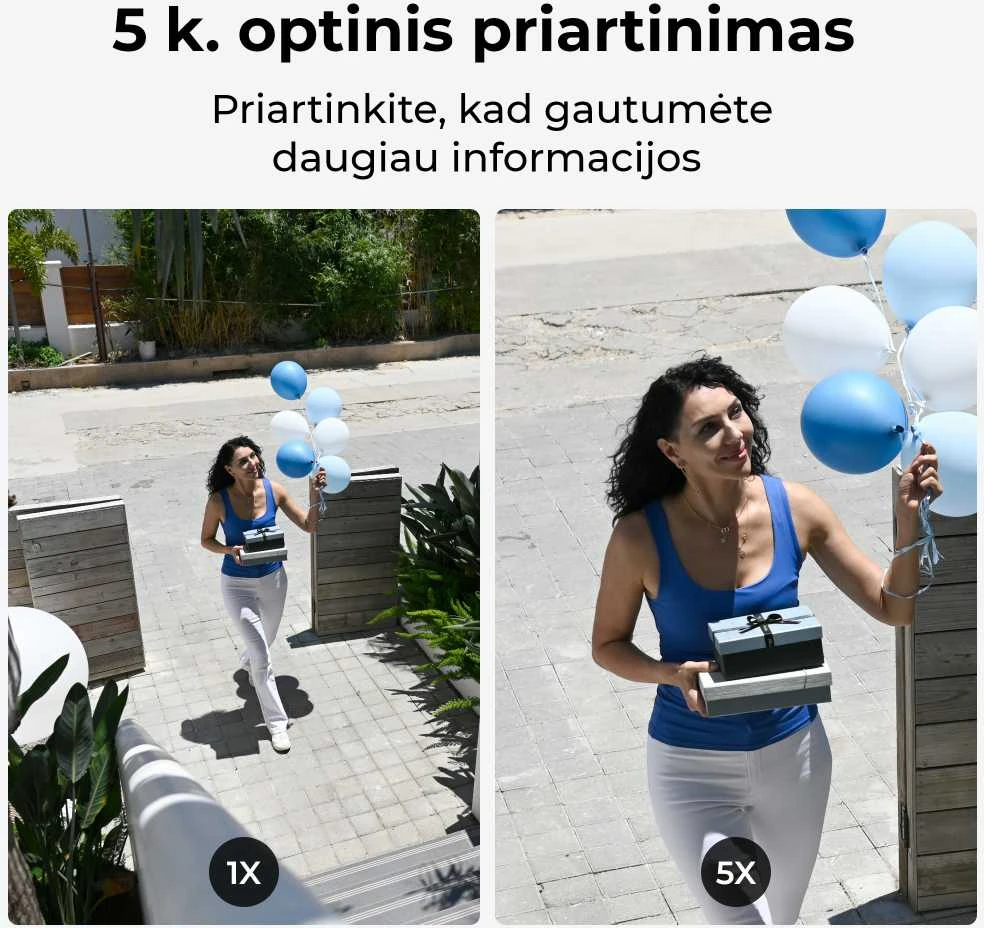 Išmani lauko apsaugos kamera Reolink W430