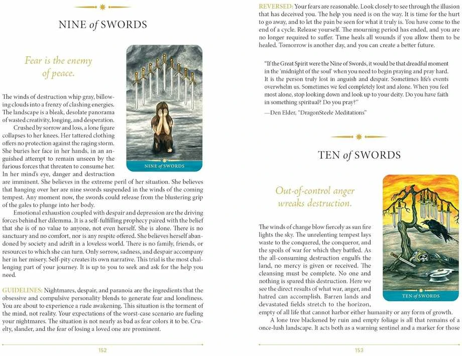 Steele Wizards Tarot Kortos Schiffer Publishing