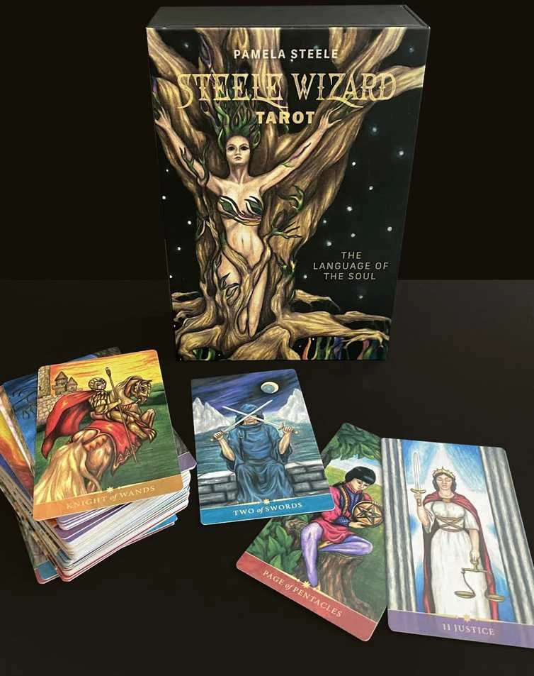 Steele Wizards Tarot Kortos Schiffer Publishing