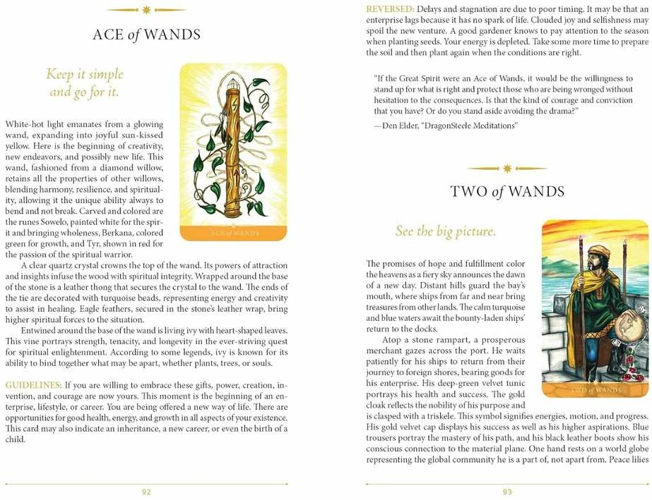 Steele Wizards Tarot Kortos Schiffer Publishing