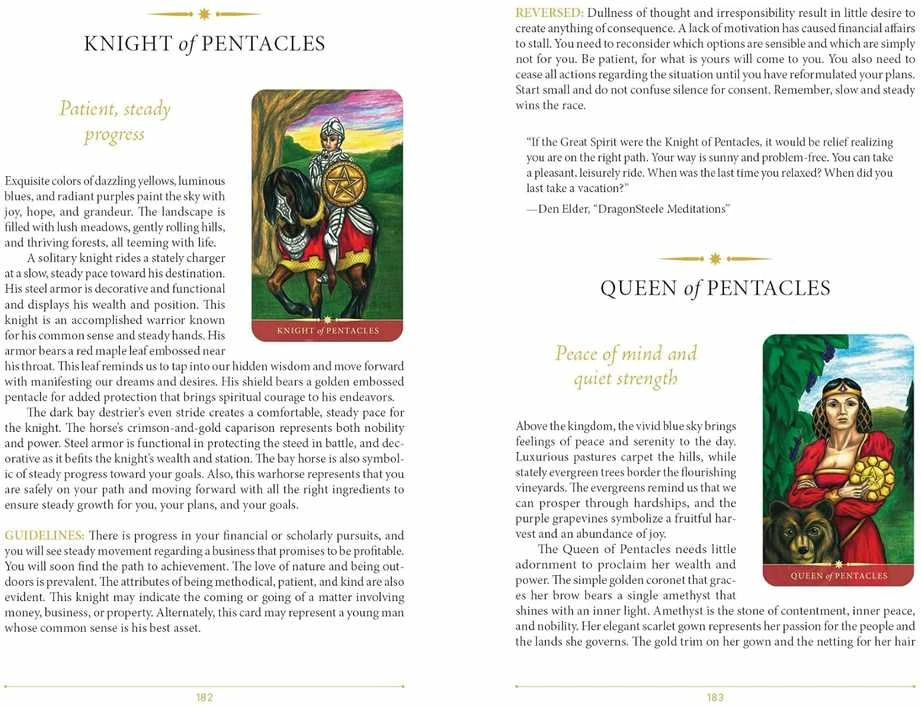 Steele Wizards Tarot Kortos Schiffer Publishing