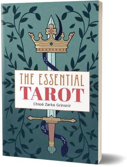 Sterling Ethos Taro kortų rinkinys - Esminės Tarot Kortos 78 Kortų Gidas 9x14x5 cm