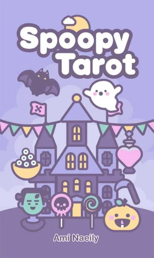 Sterling Ethos Taro kortų rinkinys - Spoopy Tarot 78 Kortų su Gido Knyga 512g