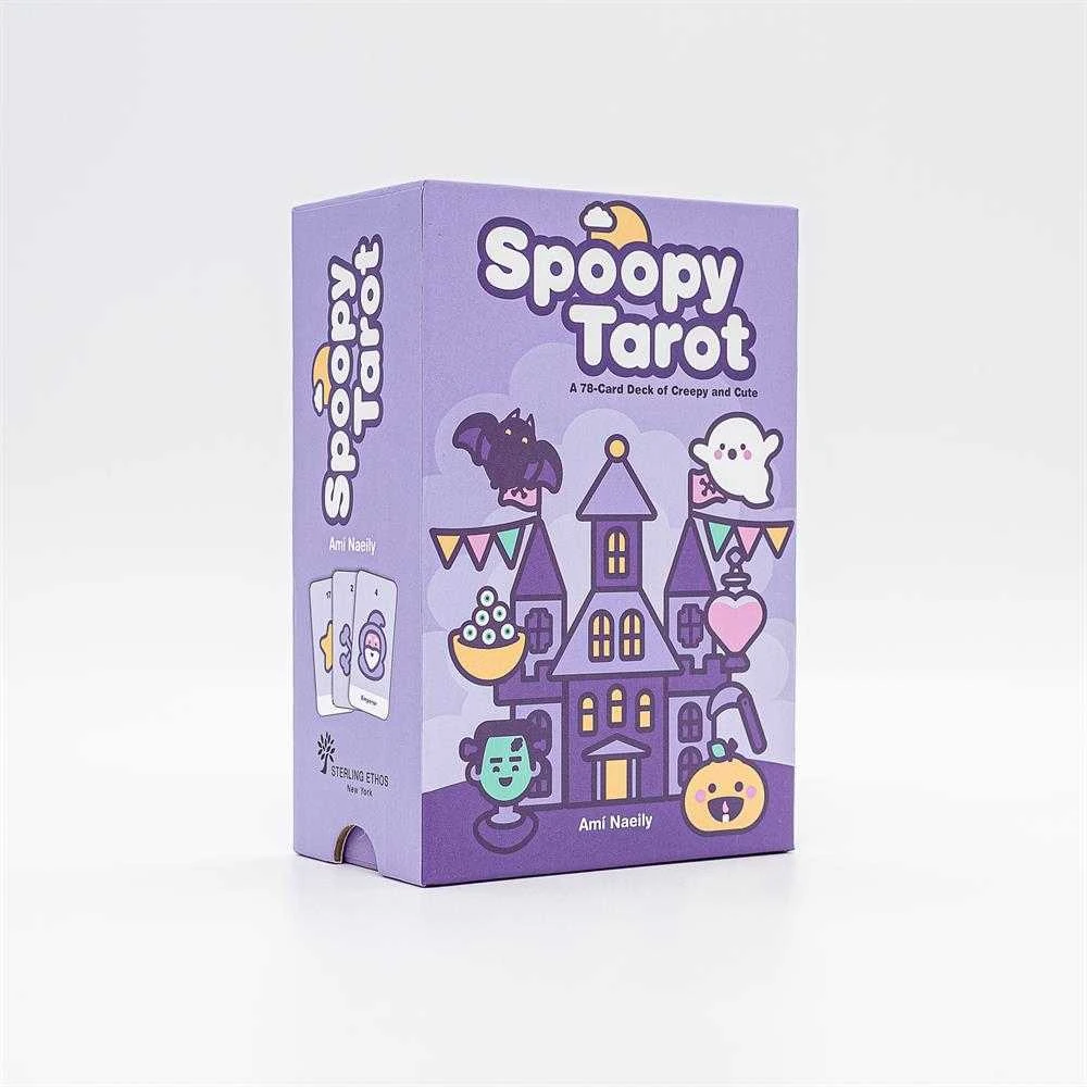 Sterling Ethos Taro kortų rinkinys - Spoopy Tarot 78 Kortų su Gido Knyga 512g