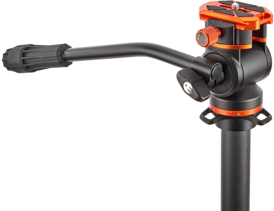 Stovas - 3 Legged Thing AirHed Vision Fluid Head 5kg Juodas/Kupros