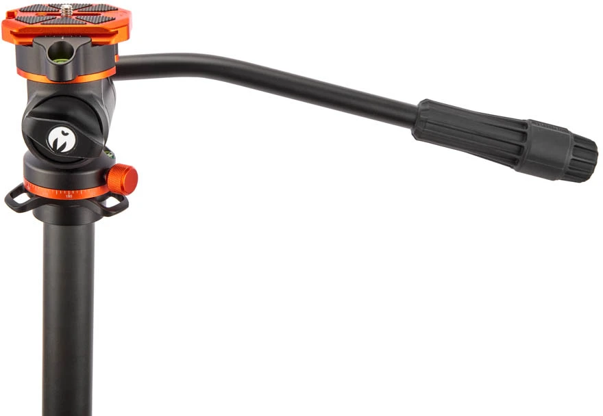 Stovas - 3 Legged Thing AirHed Vision Fluid Head 5kg Juodas/Kupros