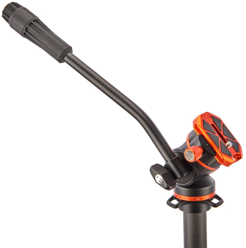 Stovas - 3 Legged Thing AirHed Vision Fluid Head 5kg Juodas/Kupros