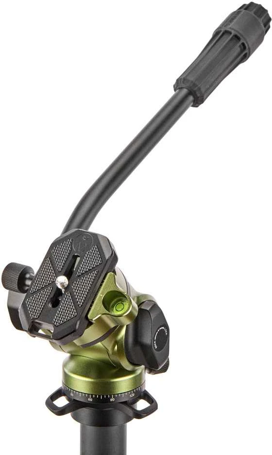 Stovas - 3 Legged Thing AirHed Vision Fluid Head 5kg 165° samanų žalia