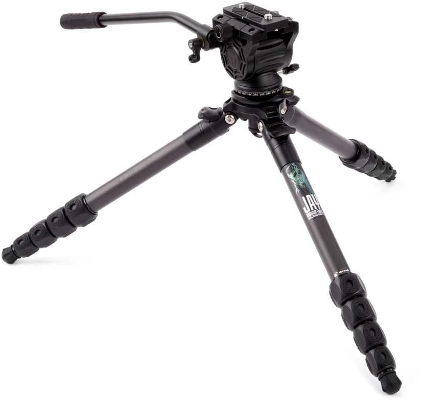 Stovas - 3 Legged Thing Legends Jay & AirHed Cine 1.21m 14kg Juodas
