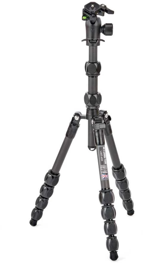 Stovas - 3 Legged Thing Pro 2.0 Leo Carbon 30kg AirHed Pro Juodas