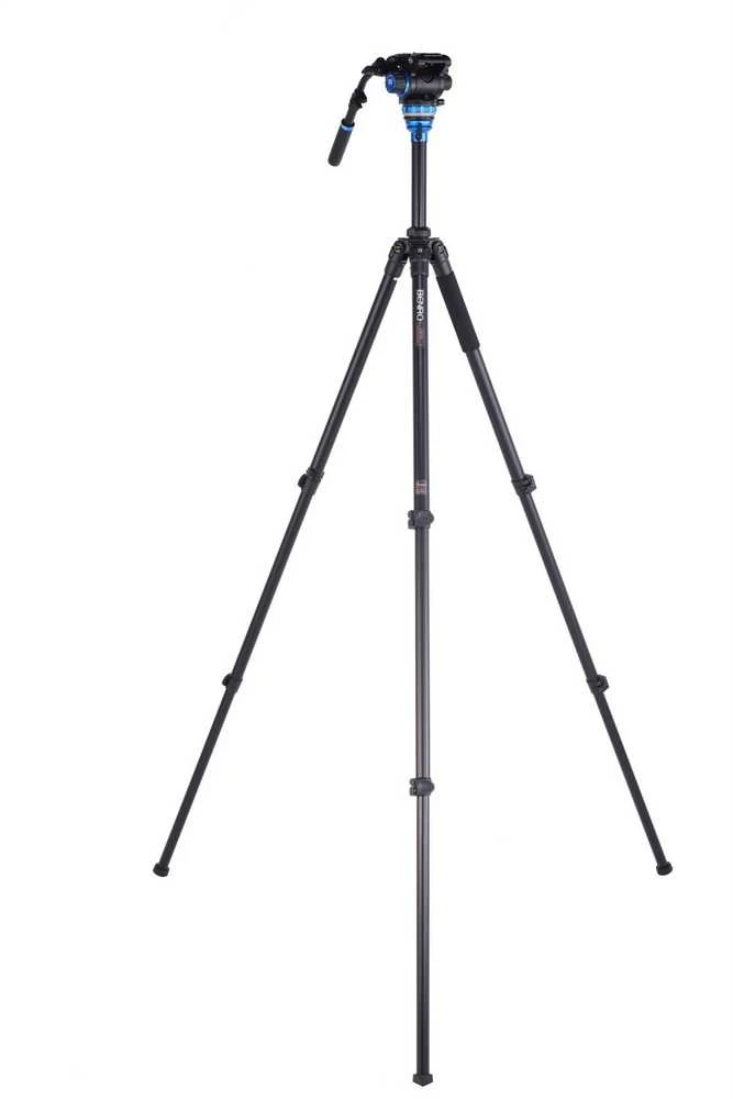 Stovas - Benro A3573F S6PRO Galva Aliuminio Lydinys Lengvas