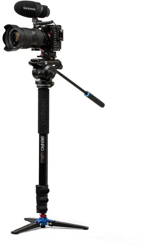 Benro A48F monopod + S4PRO galvutė