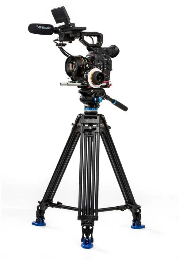 Stovas - Benro A573T Skysčio Galva Aliuminio Stovas 6kg Apkrovos Talpa