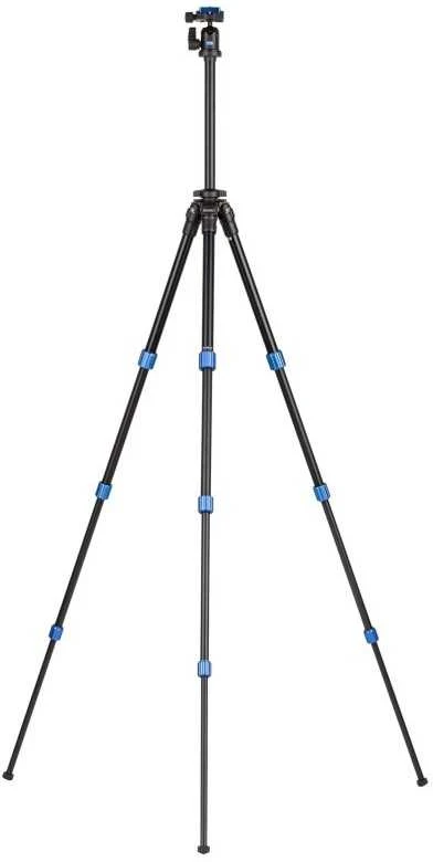 Stovas - Benro Slim TSL08CN00 Anglies pluošto stovas su rutuliniu galvute juodas