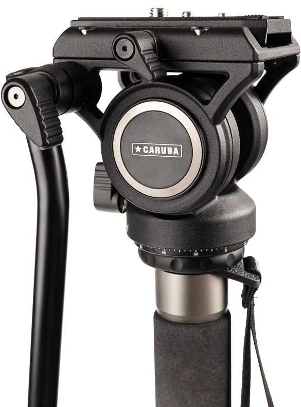 Stovas - Caruba Videostar 180 Pro 196.5cm Reguliuojamas Stovas, Juoda