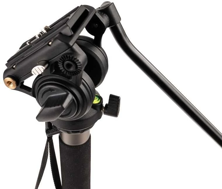 Stovas - Caruba Videostar 180 Pro 196.5cm Reguliuojamas Stovas, Juoda