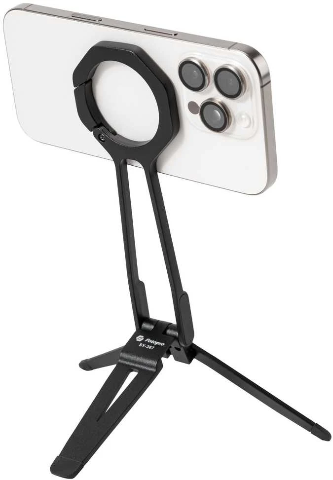 Stovas - Fotopro SY-367 Kompaktiškas Mini Stovas su Magnetiniu Tvirtinimu Juodas