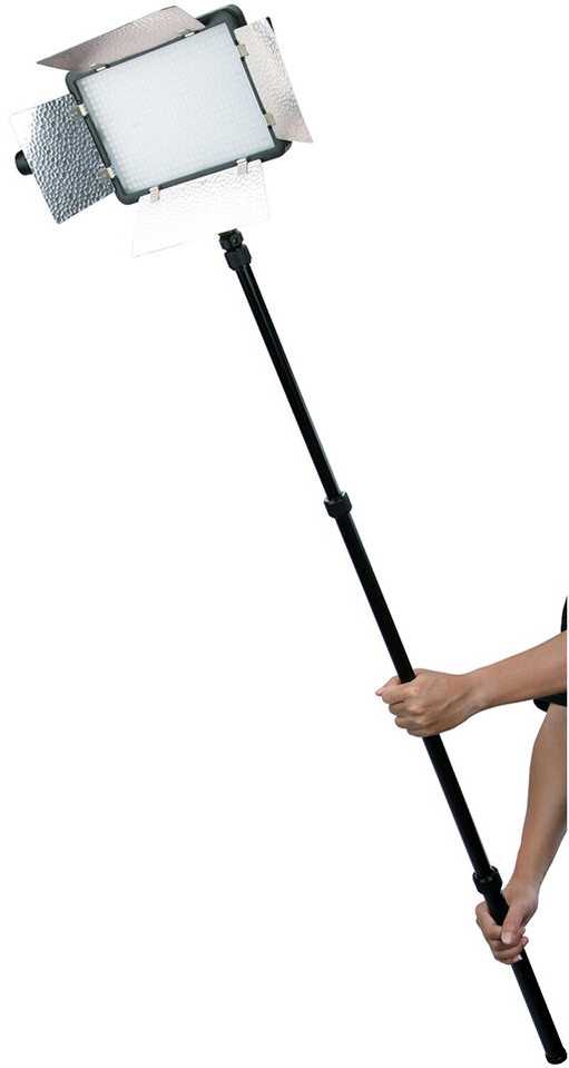 Stovas - Fotopro TR 02A Aliuminio Šviesos Stovas 184cm 2kg Juodas/Oranžinis