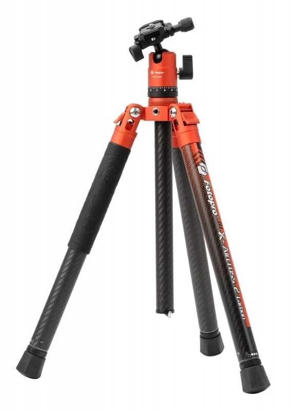 Stovas - Fotopro X-Aircross 2C Anglies Pluošto 151cm 900g 360° Pasukamas Oranžinis