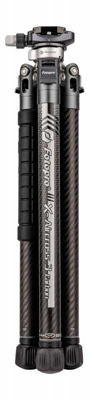 Stovas - Fotopro X-Aircross 3 Lite 3K Anglies Pluoštas 810g 10.3-151.2cm Pilkas
