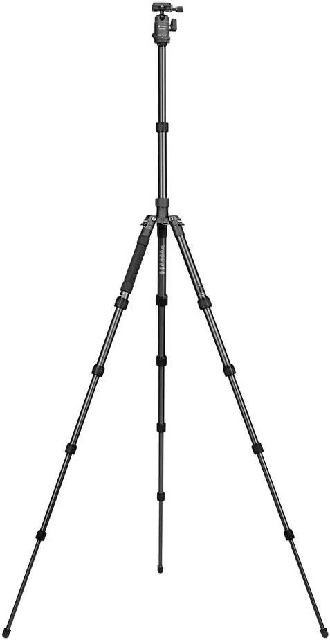 Stovas - Fotopro X-go Gecko 8kg Apkrovos Talpa Monopodo Funkcija Juodas