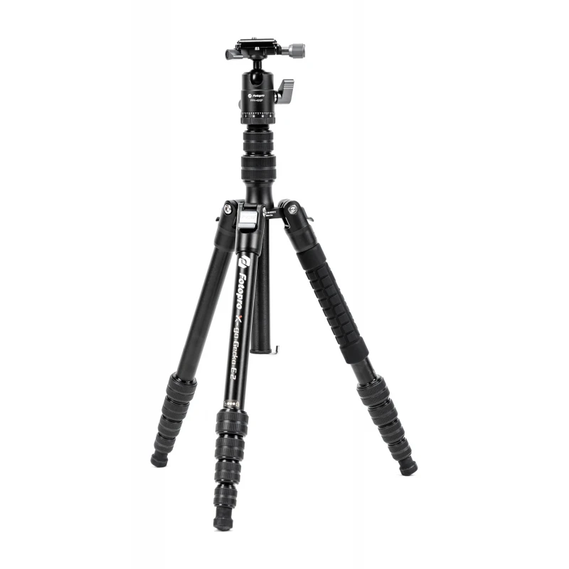 Stovas - Fotopro X-go Gecko E2 Ultralight Aluminum 1.13 kg 8kg apkrovos talpa