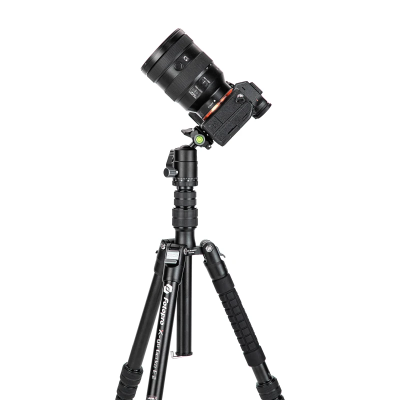 Stovas - Fotopro X-go Gecko E2 Ultralight Aluminum 1.13 kg 8kg apkrovos talpa