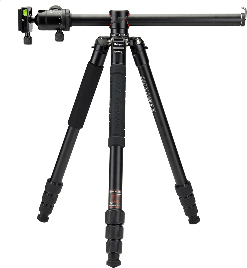 Stovas - Fotopro X Go HR Chameleon 156cm 8kg Monopod Juodas