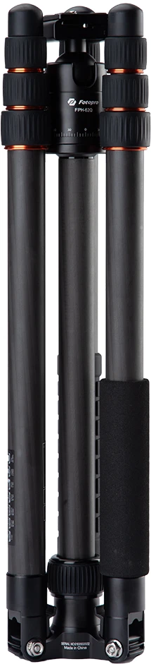 Stovas - Fotopro X Go Max Carbon Tripod (171cm, 12kg, nuimamas kojos)
