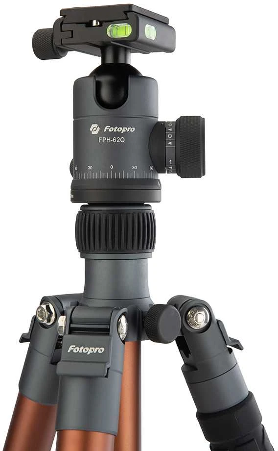 Stovas - Fotopro X Go Predator 12kg apkrova 47-172cm aliuminis pilkas