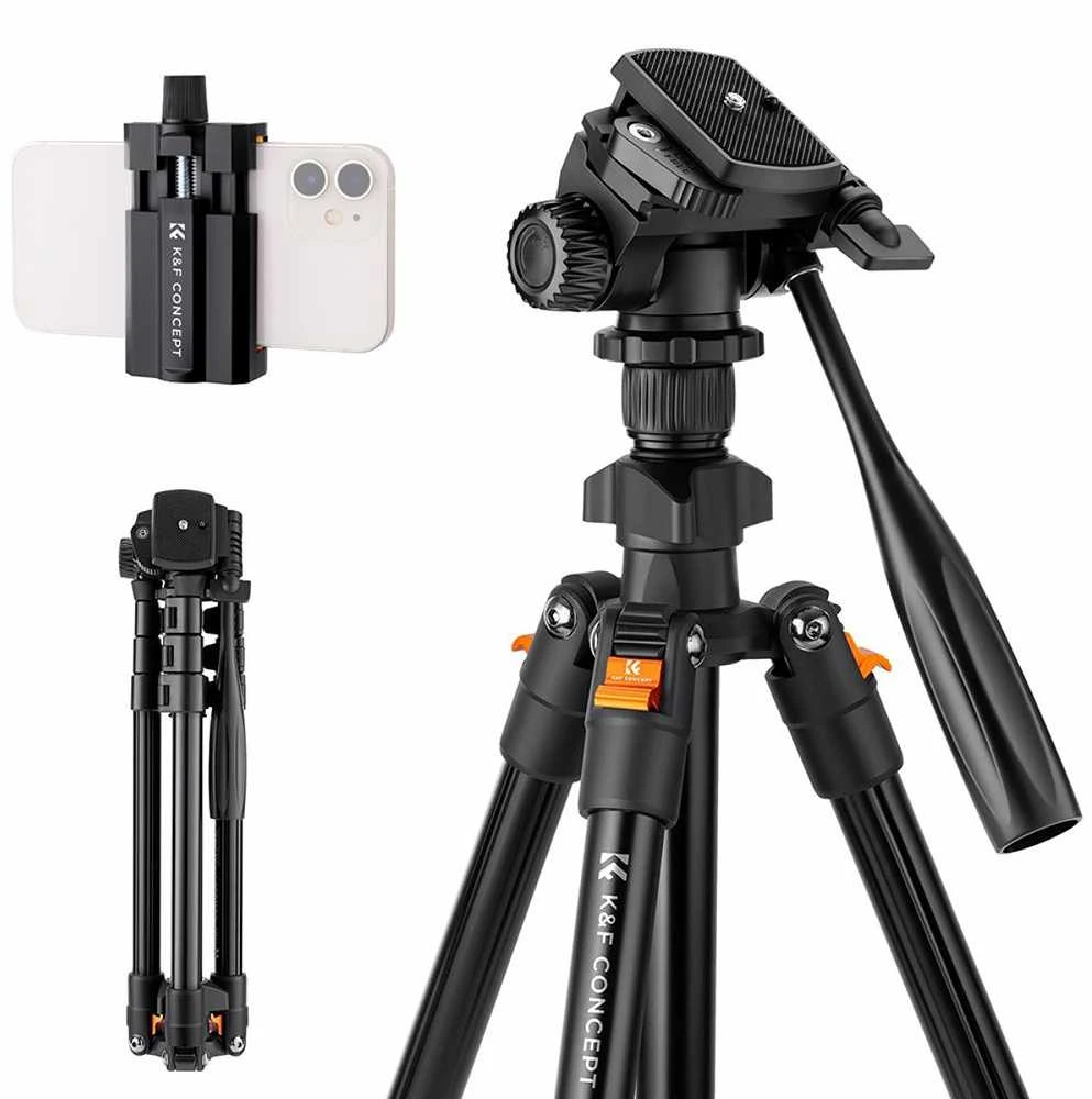 Stovas - K&F Concept K234A 175cm 4kg apkrova aliuminis