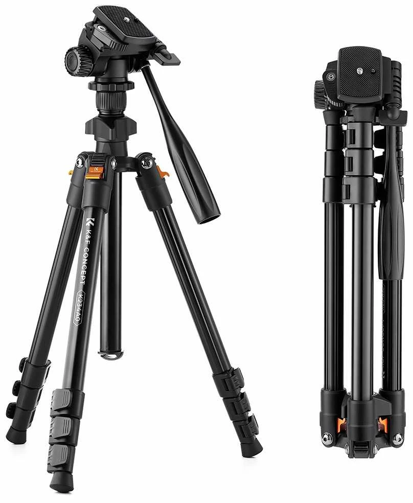 Stovas - K&F Concept K234A 175cm 4kg apkrova aliuminis