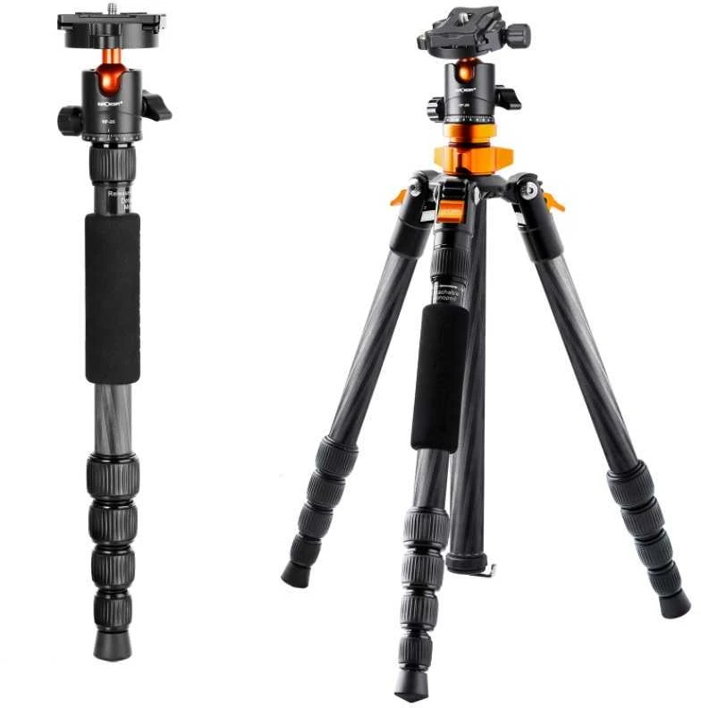 Stovas - K&F Concept SA225C1 2-in-1 140cm 4kg Apkrova