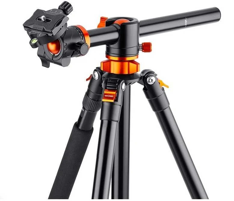 Stovas - K&F Concept T254A4 190cm 4kg Apkrovos Monopodo Funkcija