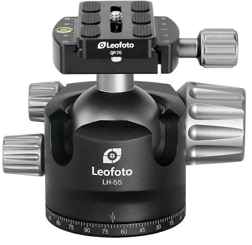 Leofoto galvutė LH-55+QP-70N