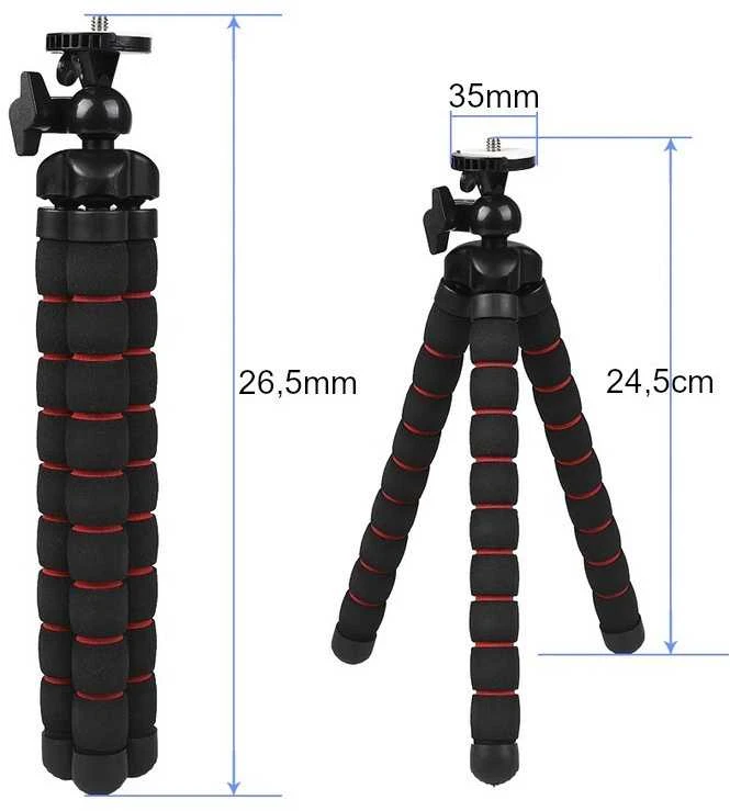 Stovas - MITOYA Lankstus Aštuonių Kojų M Lengvas 1kg Talpa