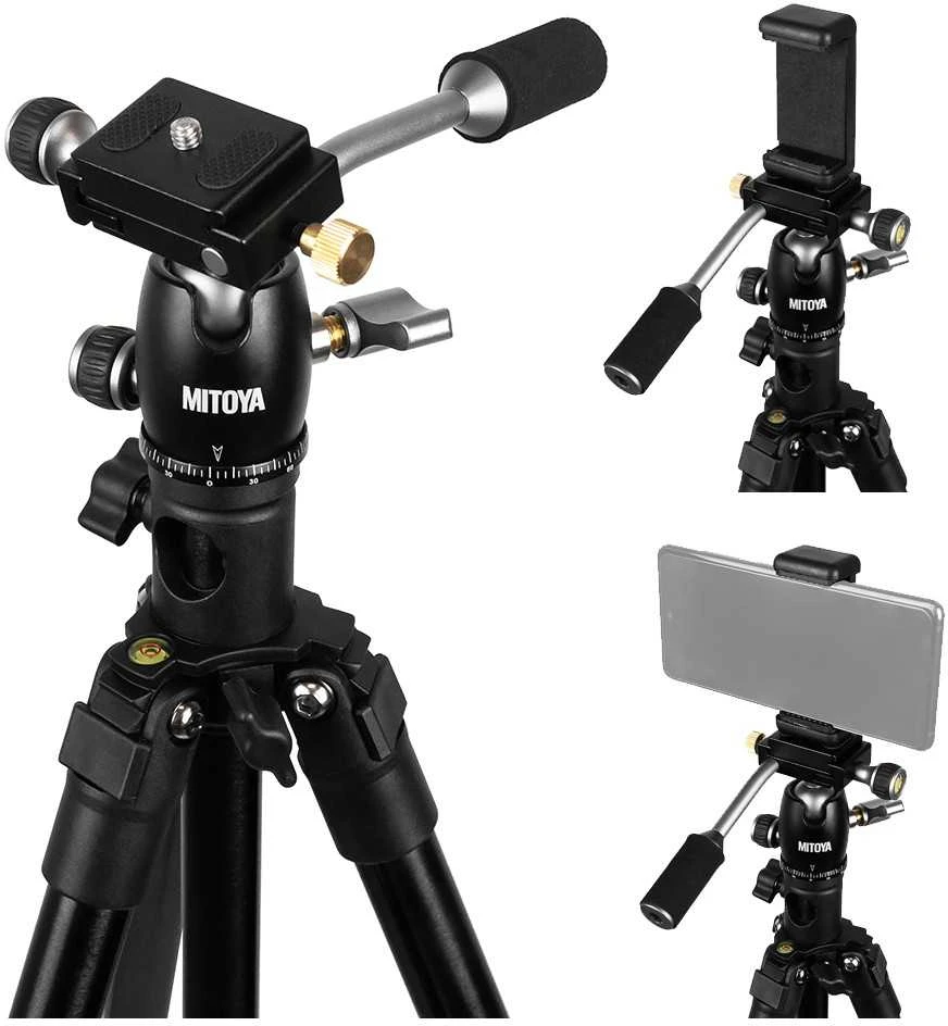 Stovas - MITOYA MTY202F 150cm Maksimalus Aukštis 1.2kg Talpa Telefono Laikiklis