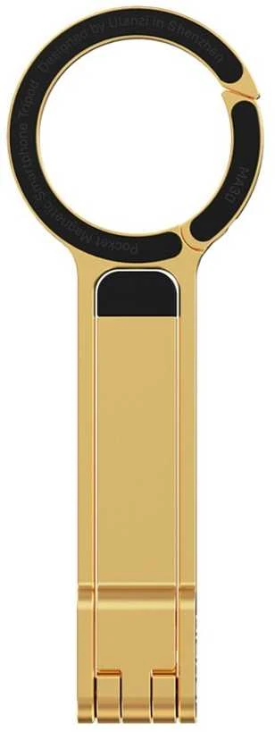 Stovas - ULANZI MA30 Mini MagSafe Aliuminio iPhone Stovas Auksinis