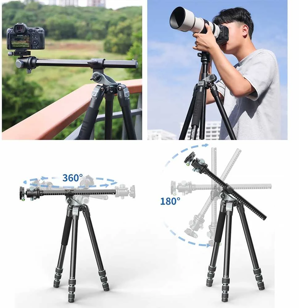 Stovas - ULANZI MT-59 63-176cm, 15kg Apkrova, Monopodas 54-143cm