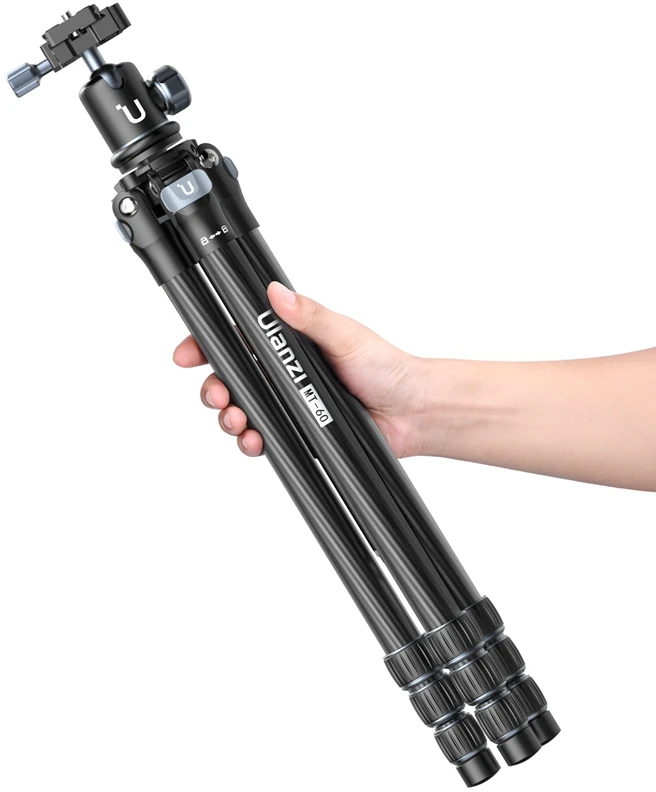 Stovas - Ulanzi MT 60 Anglies pluošto kelioninis stovas 162cm 10kg talpa