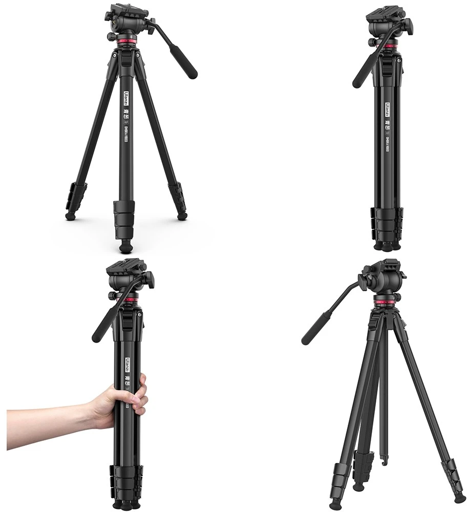 Stovas - Ulanzi OMBRA XIANG 160cm Reguliuojamo Aukščio 2D Galva 1.3kg