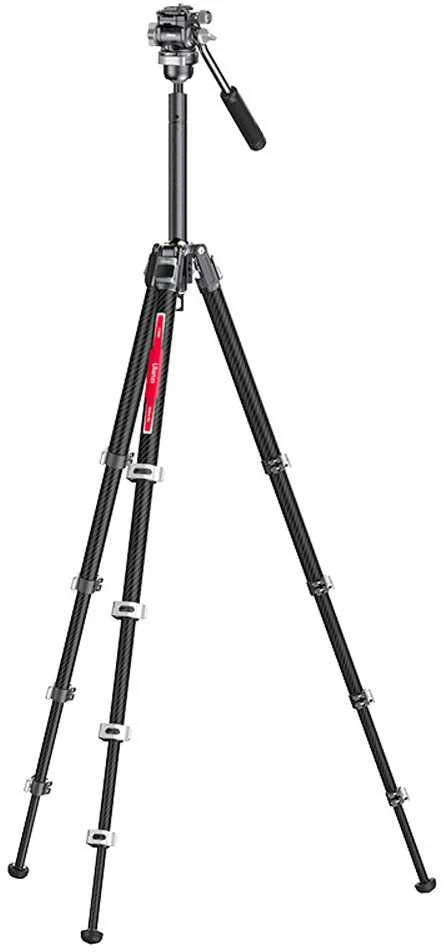 Stovas - Ulanzi TT09 VideoGo Anglies pluošto stovas 142cm 20kg talpa