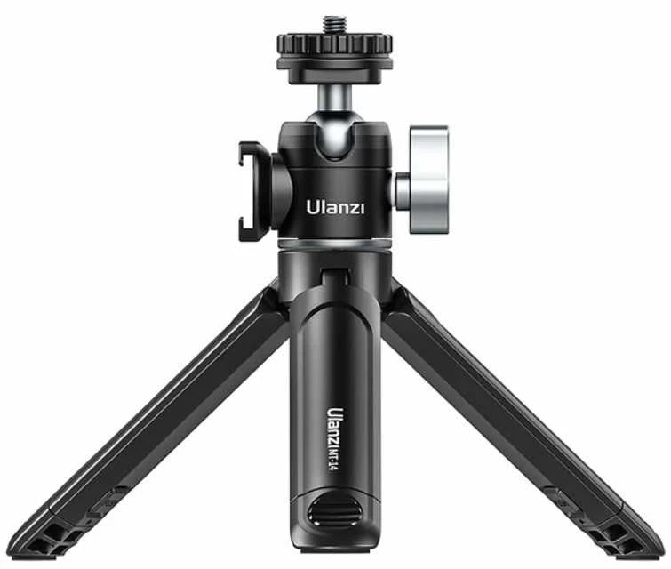ULANZI aliuminio trikojis + ragų blokas ISO ULANZI U-Vlog MT-14