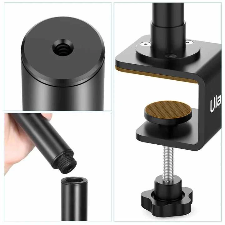 Stovas - Ulanzi UURig Table Top Live Broadcast Stand Adjustable Height Juodas